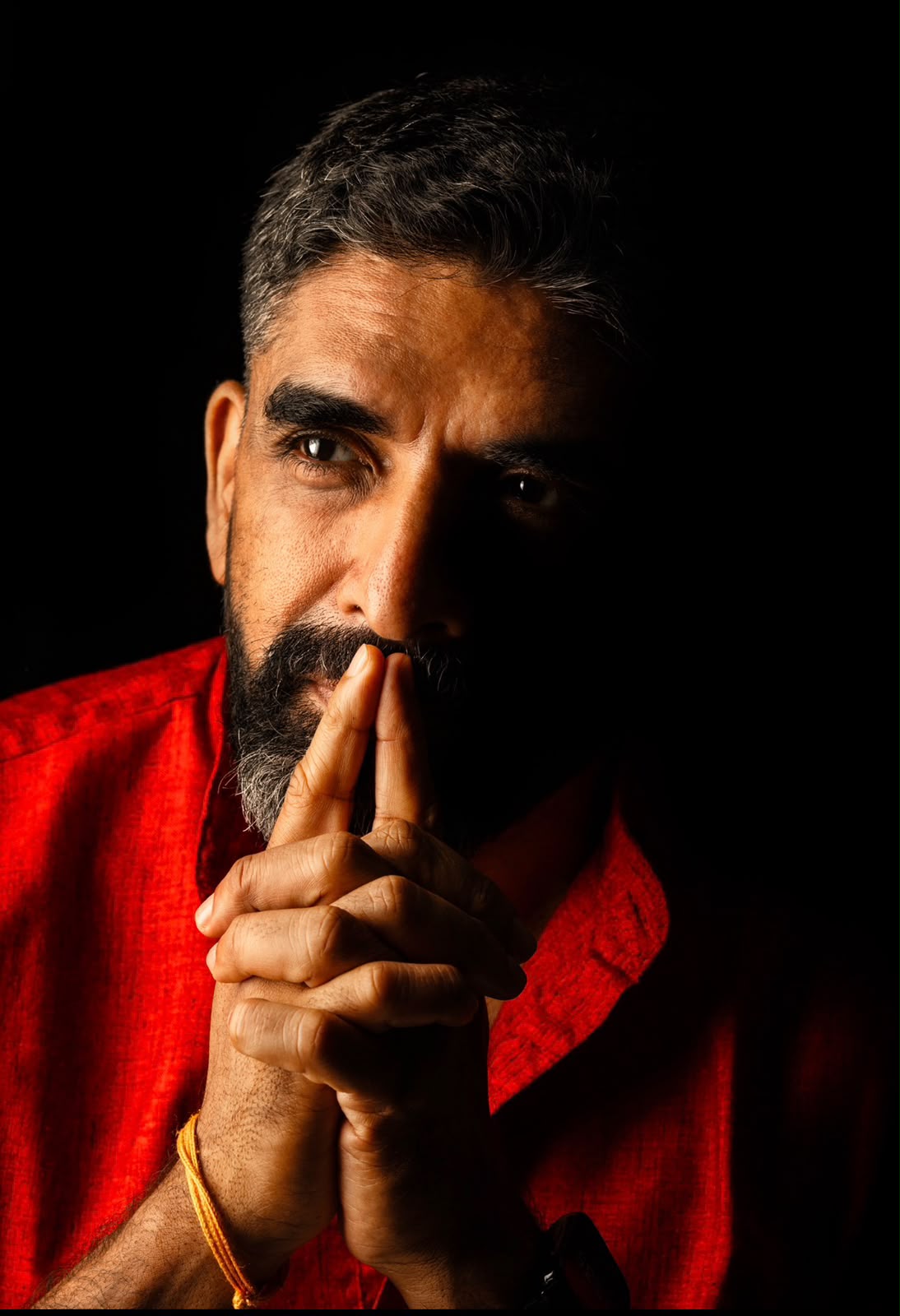 Cdr Bimal Raj in a reflective moment